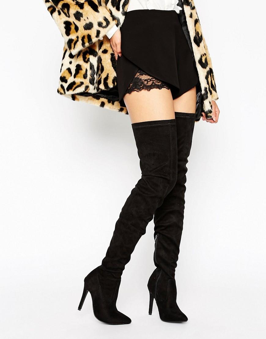 truffle collection thigh high boots