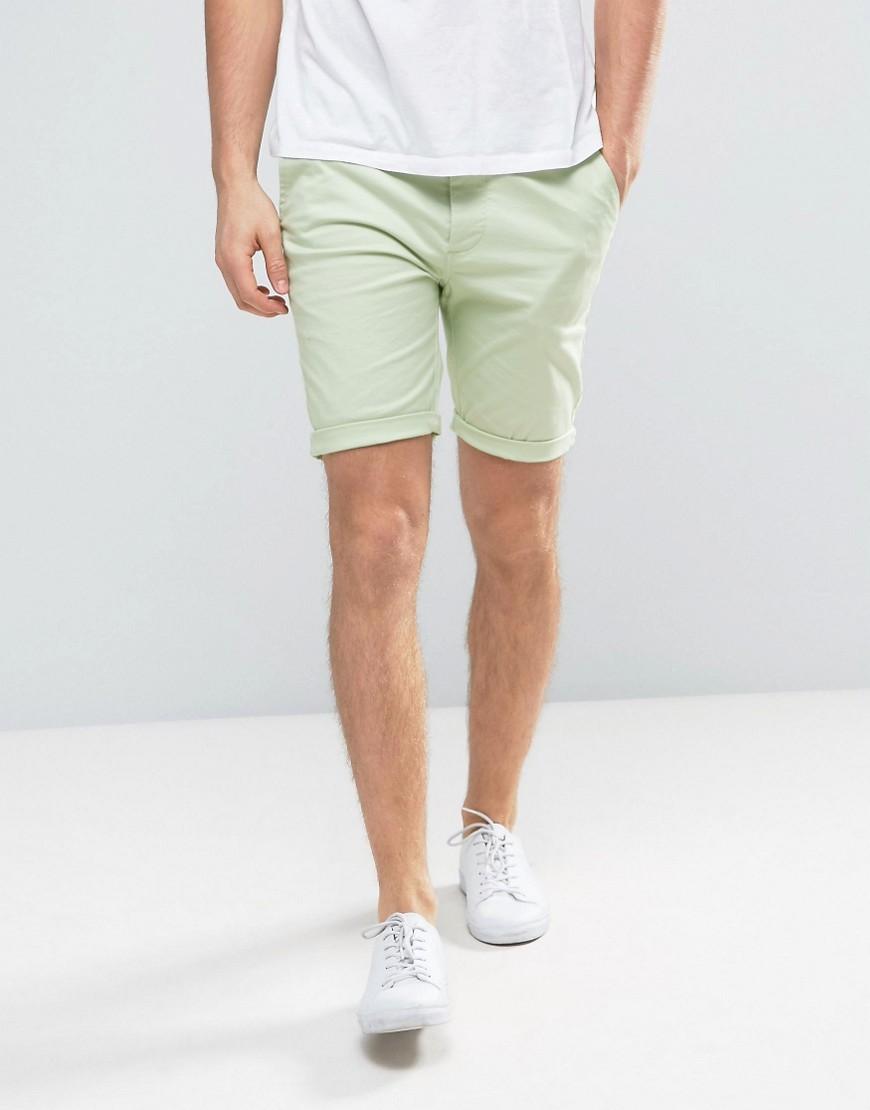 skinny chino shorts mens