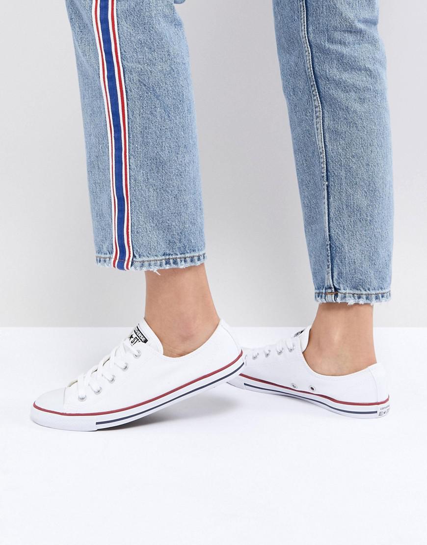 Converse All Star Dainty Ox Sneakers In White Lyst 3324