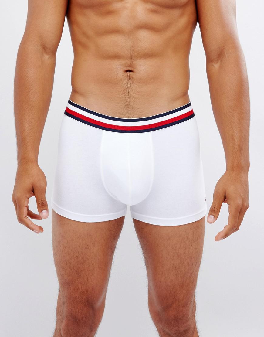 hilfiger trunks icon stripe waistband in white in hilfiger trunks icon stripe waistband in white in