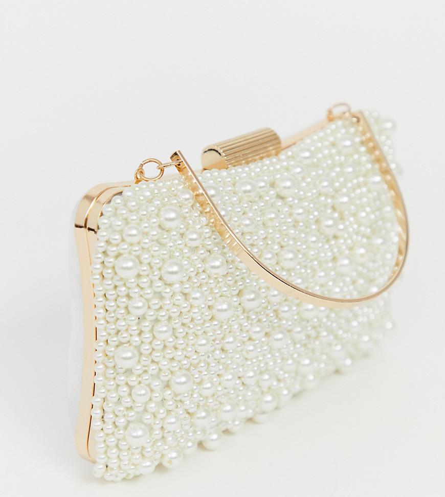 True Decadence Embellished Pearl Grab Bag - Lyst