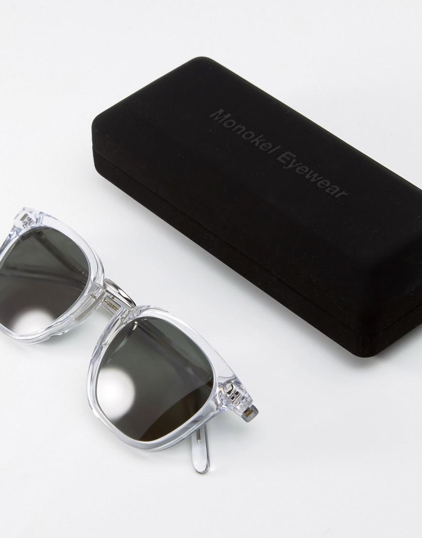 Lyst - Monokel Eyewear Monokel Square Sunglasses Ando In Clear for Men