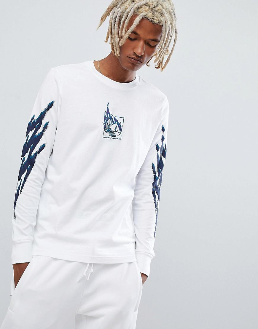 adidas skateboarding long sleeve t shirt