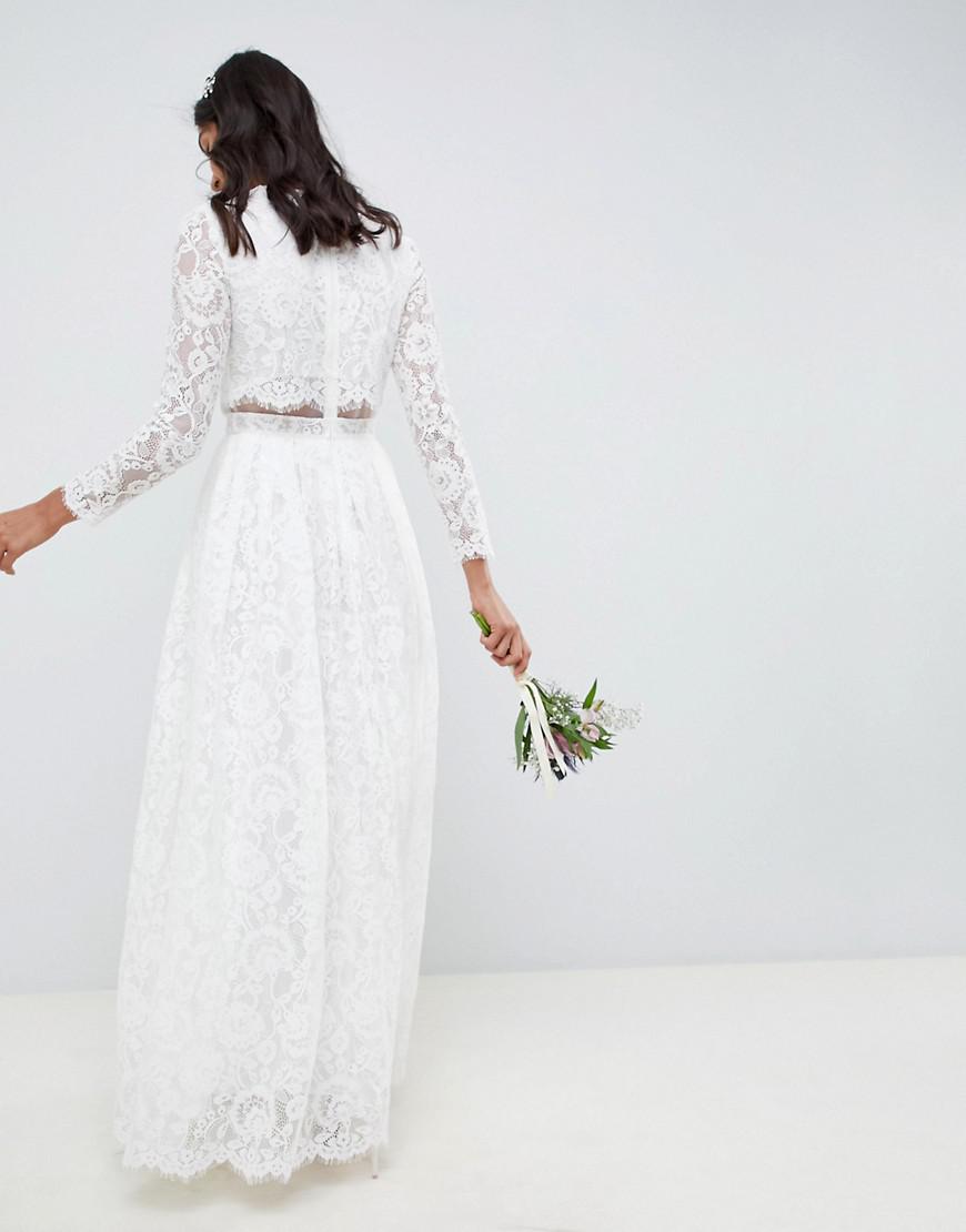 lace top dress with sleeves