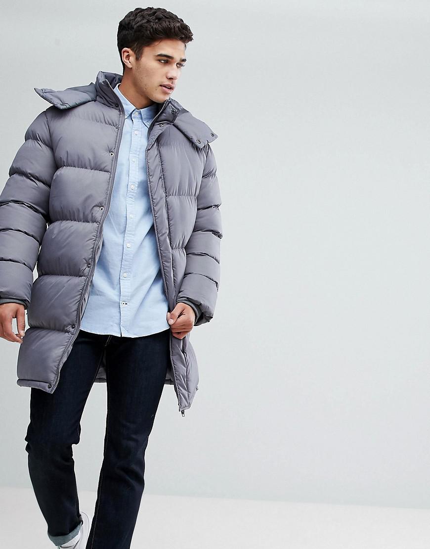 down maxi puffer coat