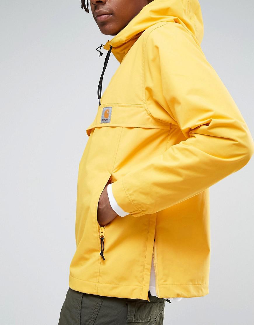 KUANGNAN Yellow Winter Jacket Men Parka Solid Long Coat