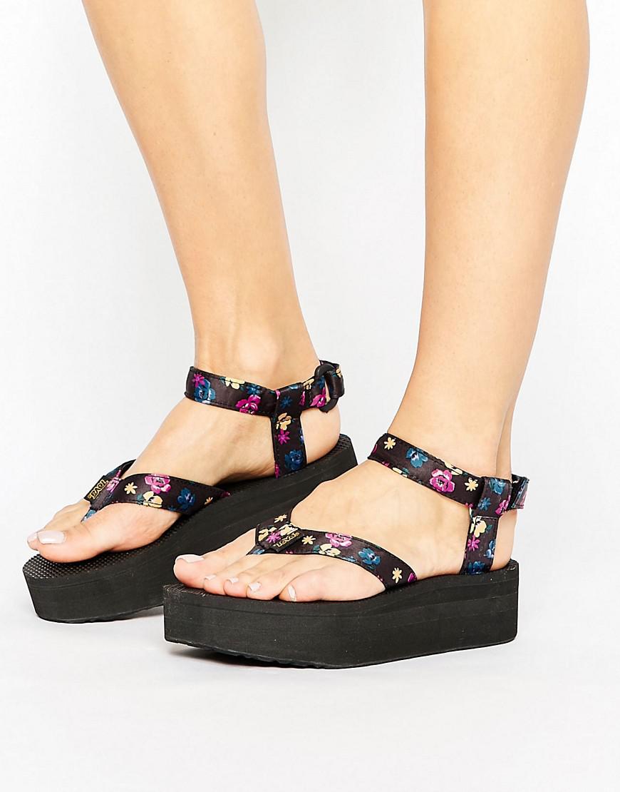 teva platforms black