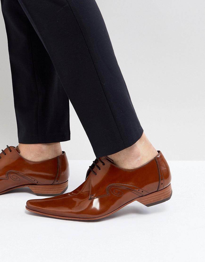 Lyst - Jeffery West Pino Center Seam Shoes In Tan in Brown for Men