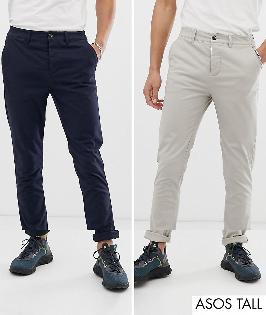 navy blue skinny chinos mens