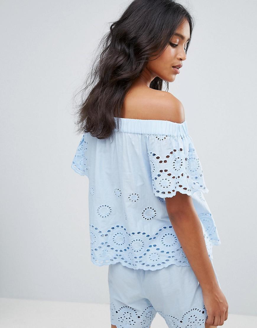 cotton off the shoulder top