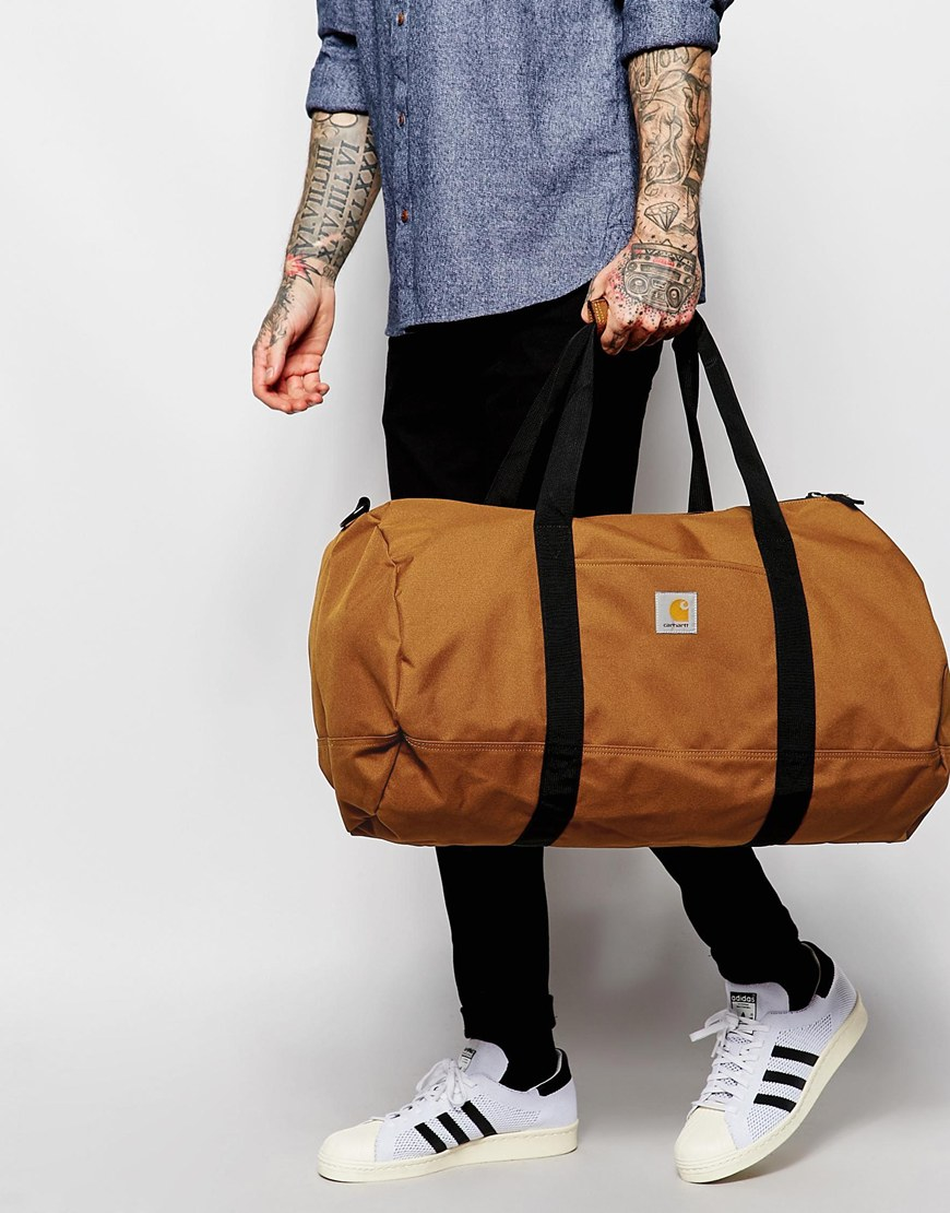 Lyst Carhartt Wip Wright Duffel Bag In Brown Gallery