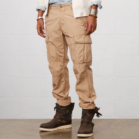 Denim & Supply Ralph Lauren Crusade Cargo Pant in Khaki for Men | Lyst