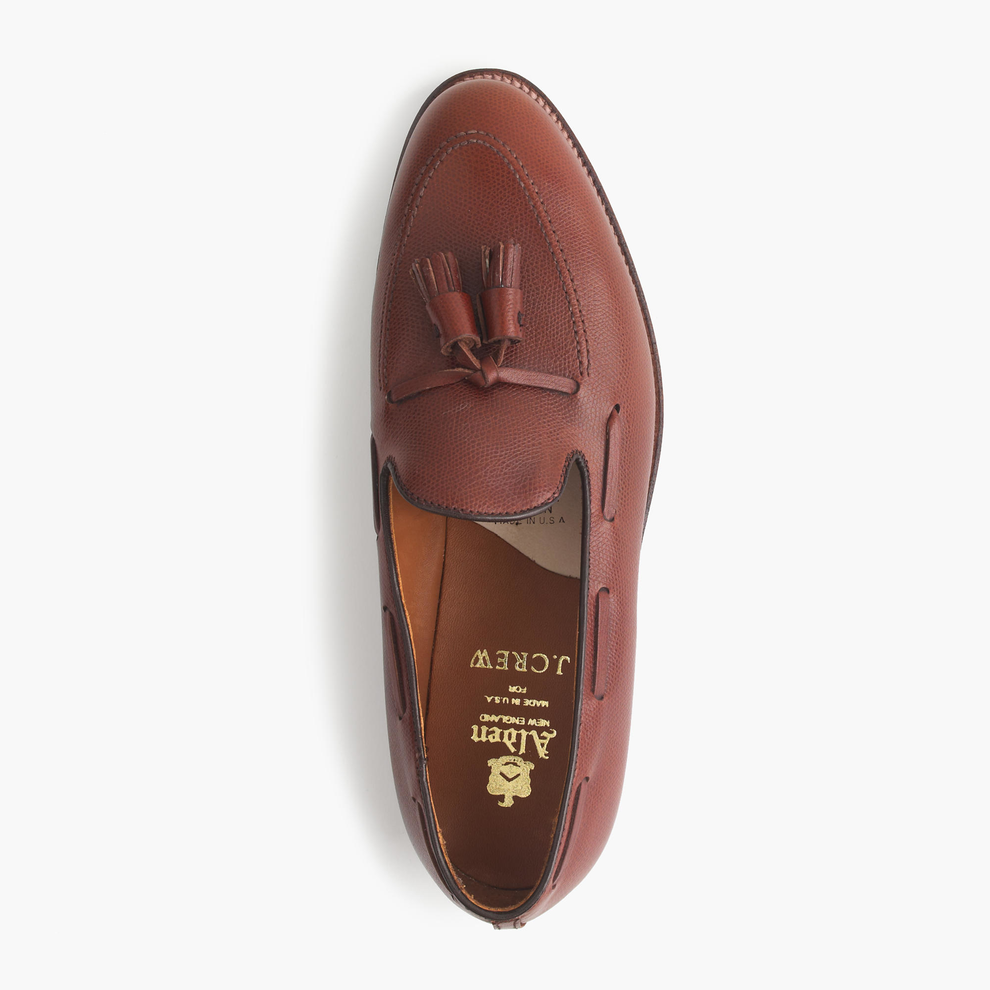 Alden Tassel Loafers In Brown For Men Lyst 1125
