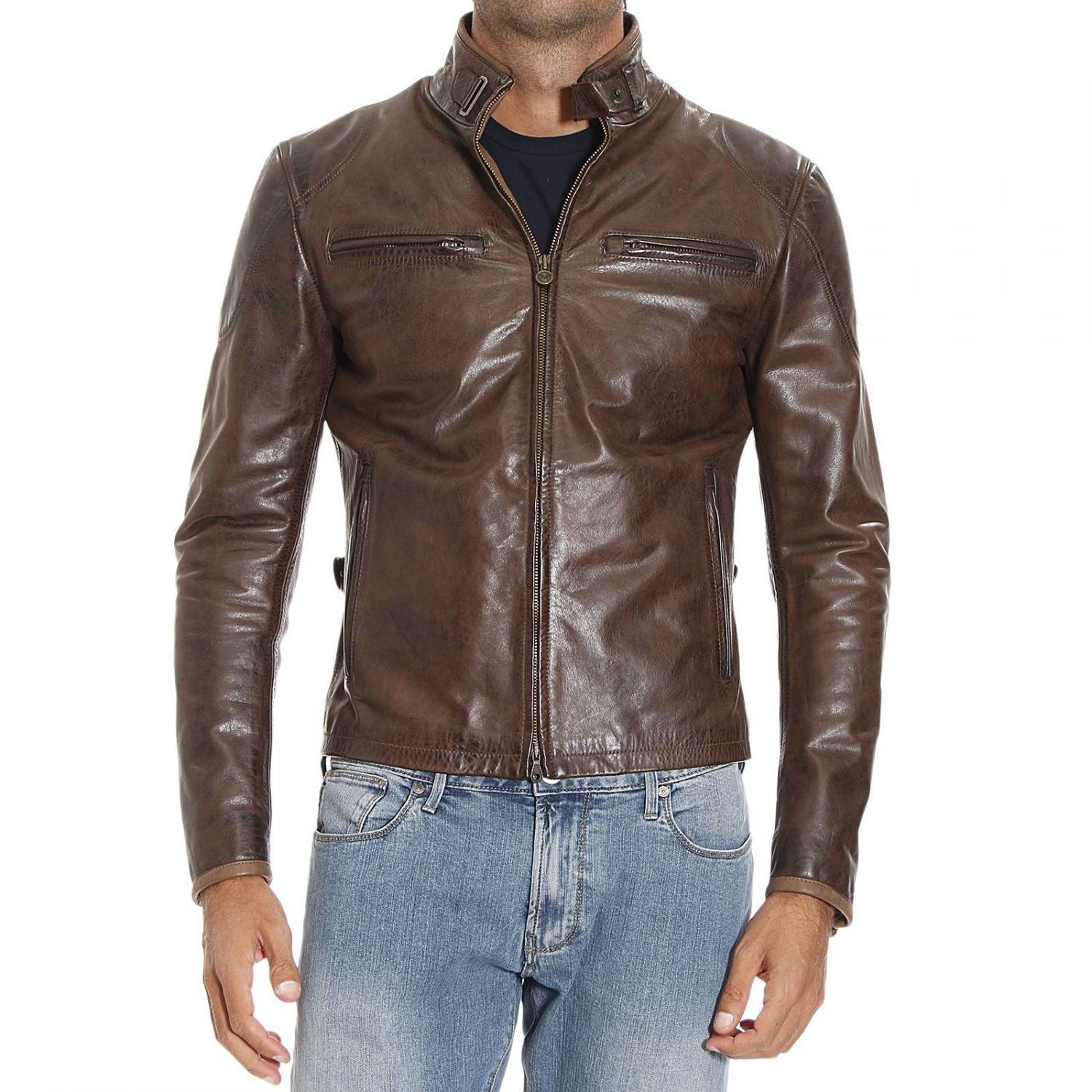 Lyst - Matchless Down Jacket in Brown for Men