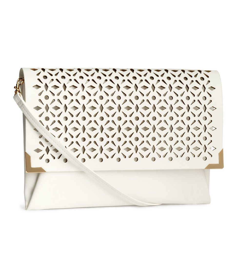 White Clutch Purse
