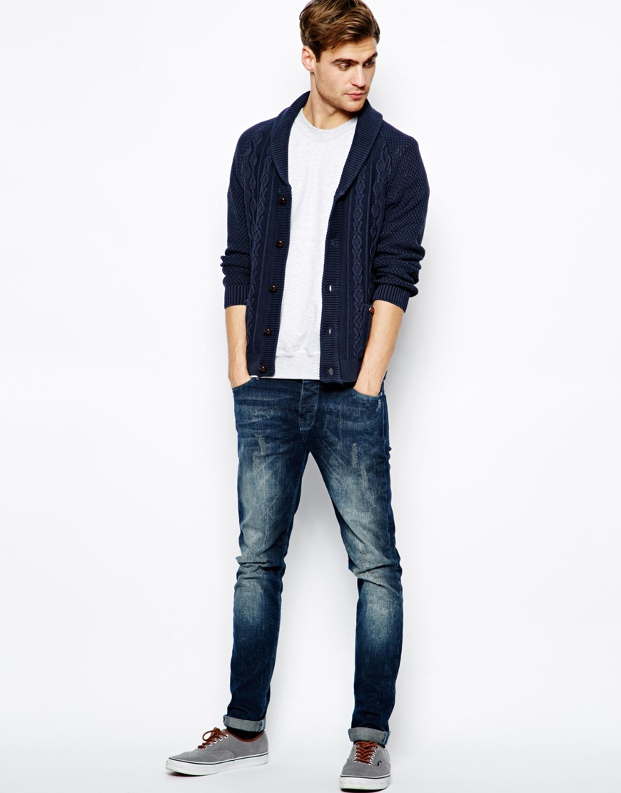 Pepe Jeans  Pepe Knit Cardigan  Beagle Cable 2 Pocket in 