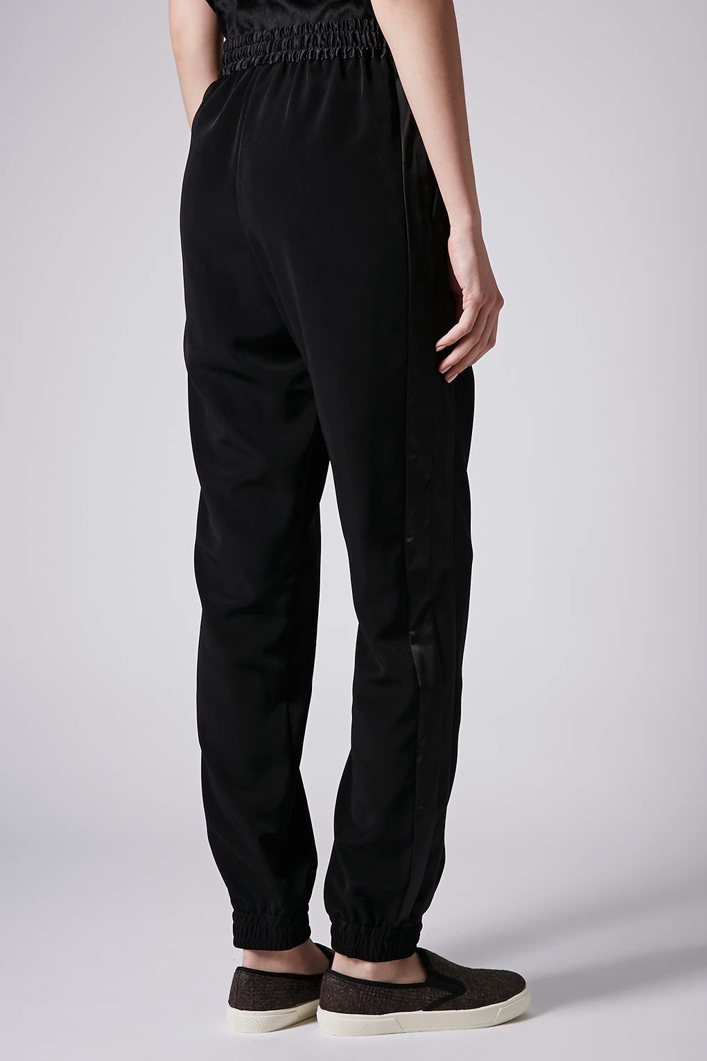 topshop joggers black