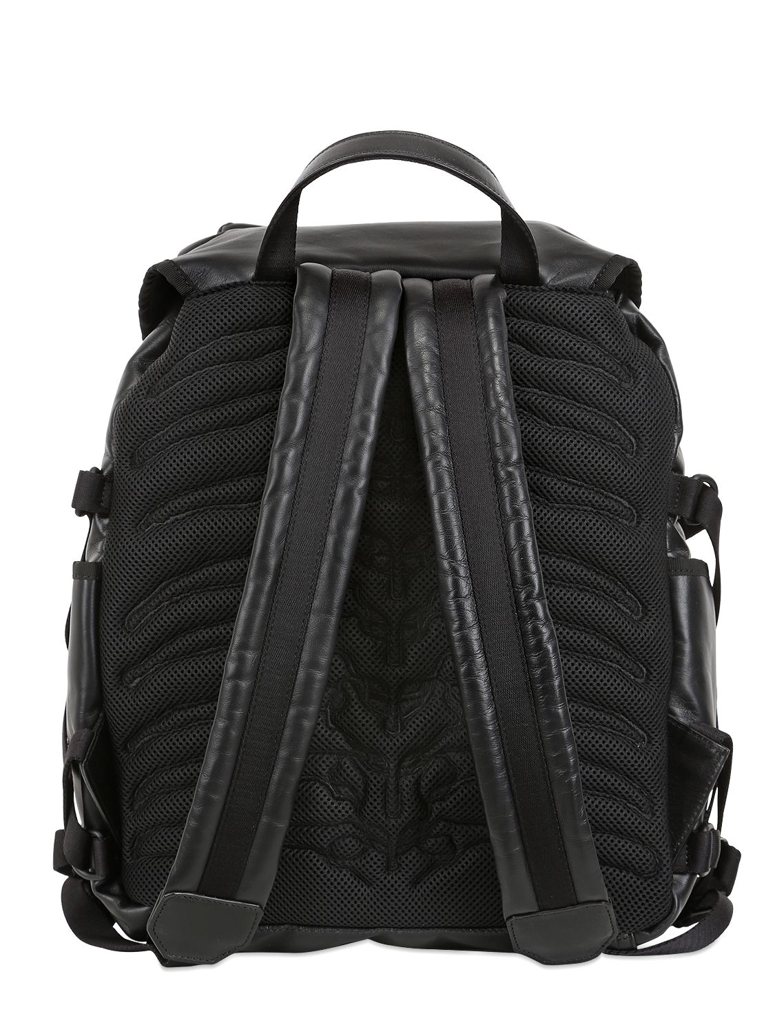 Alexander mcqueen Leather Backpack in Black for Men | Lyst