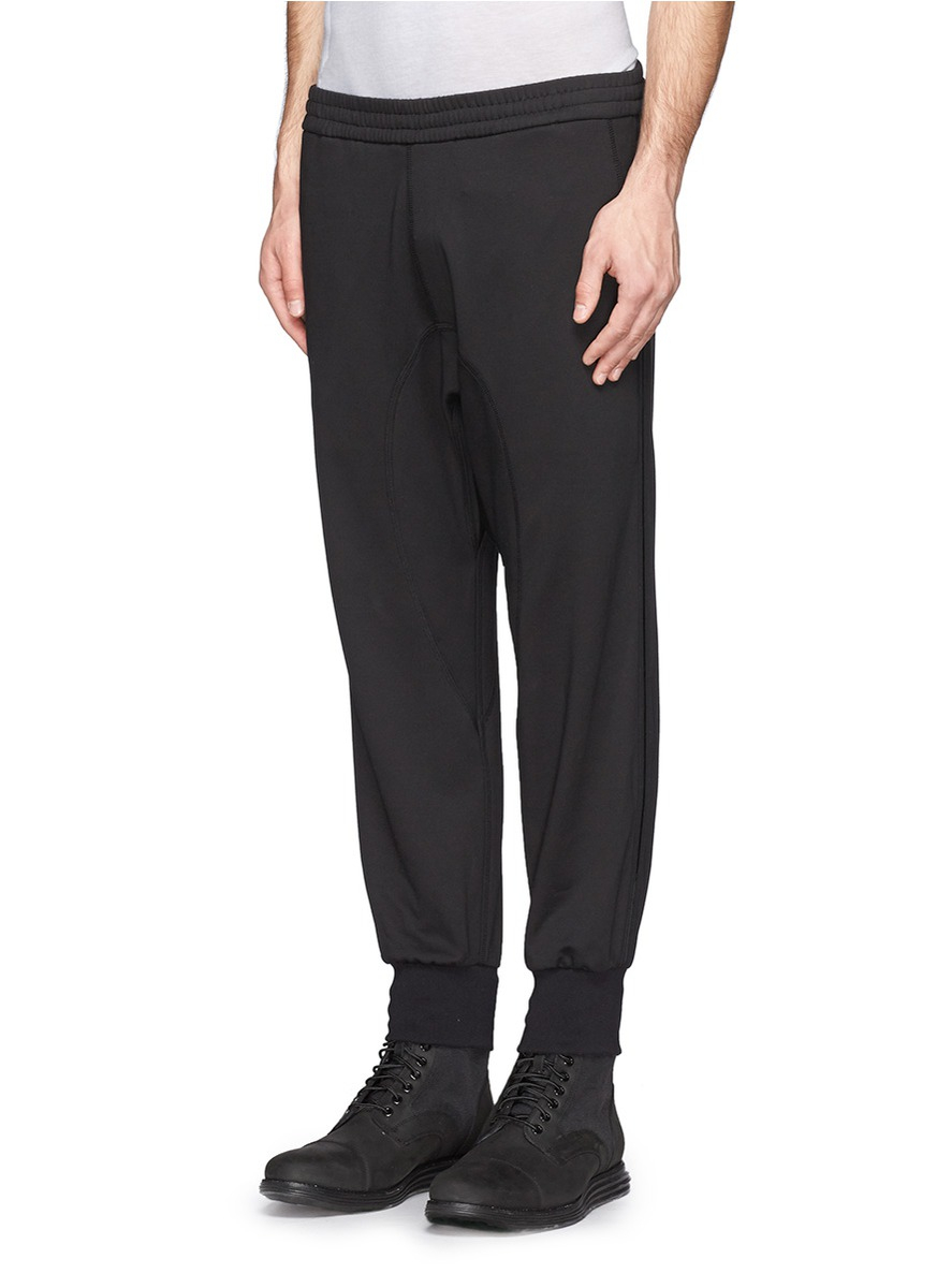 neil barrett jogger pants