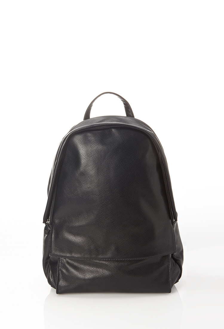 aldo faux leather backpack