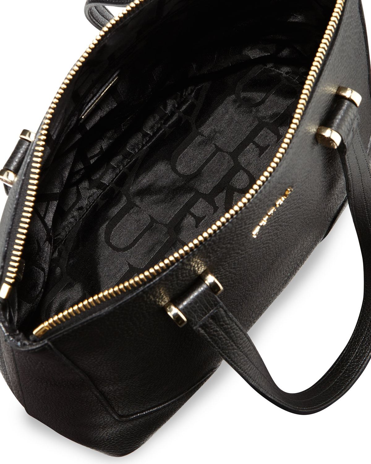 Lyst Furla Michelle Medium Leather Tote Bag In Black Gallery