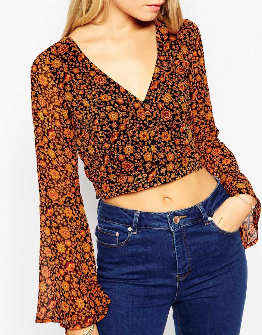 70s Blouse Top