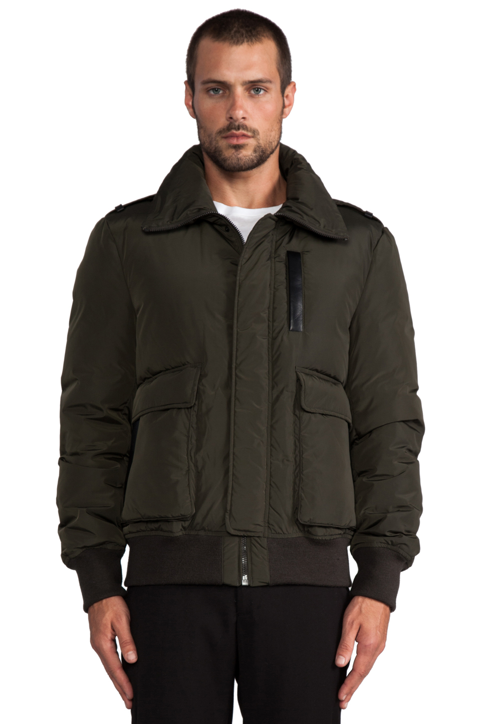 Mackage Lawrence Padded Jacket in Brown for Men - Lyst