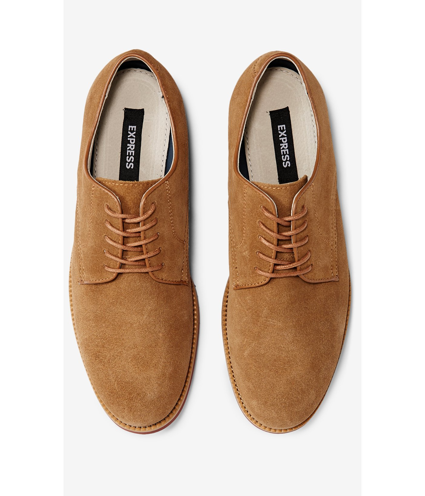 mens tan oxfords