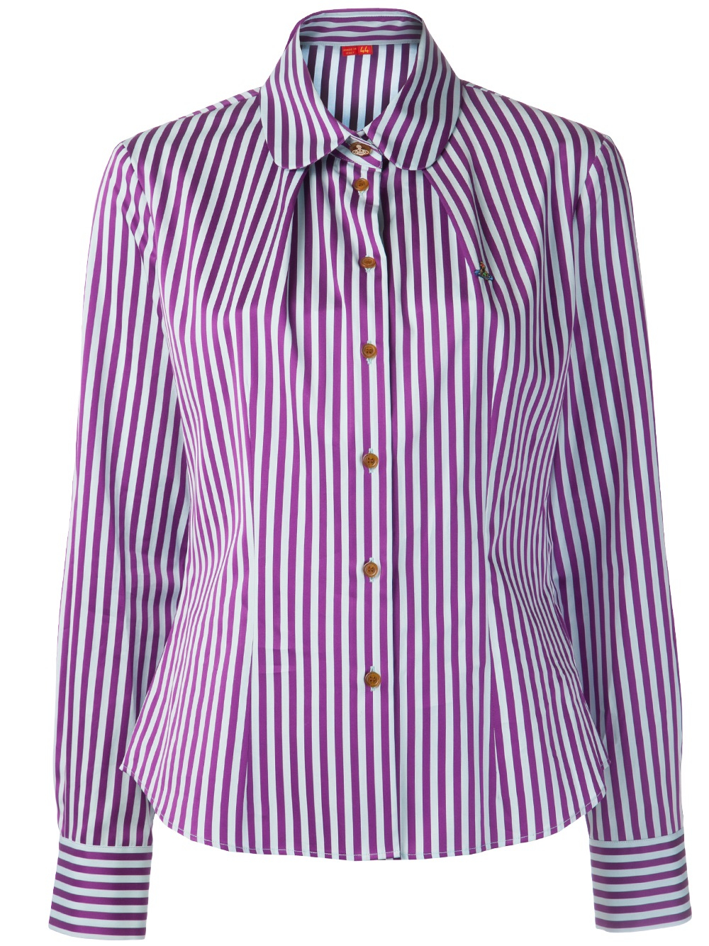 pink and purple striped shirt womens
