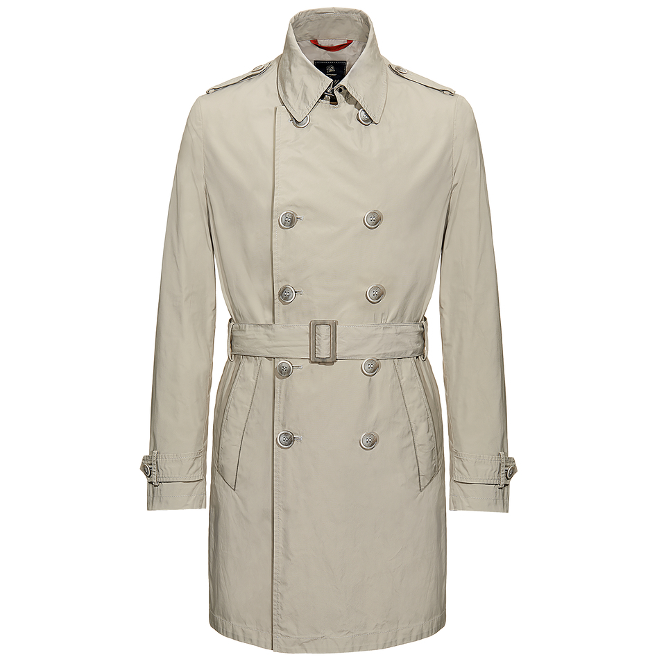 Fay | White Trench Coat | Lyst