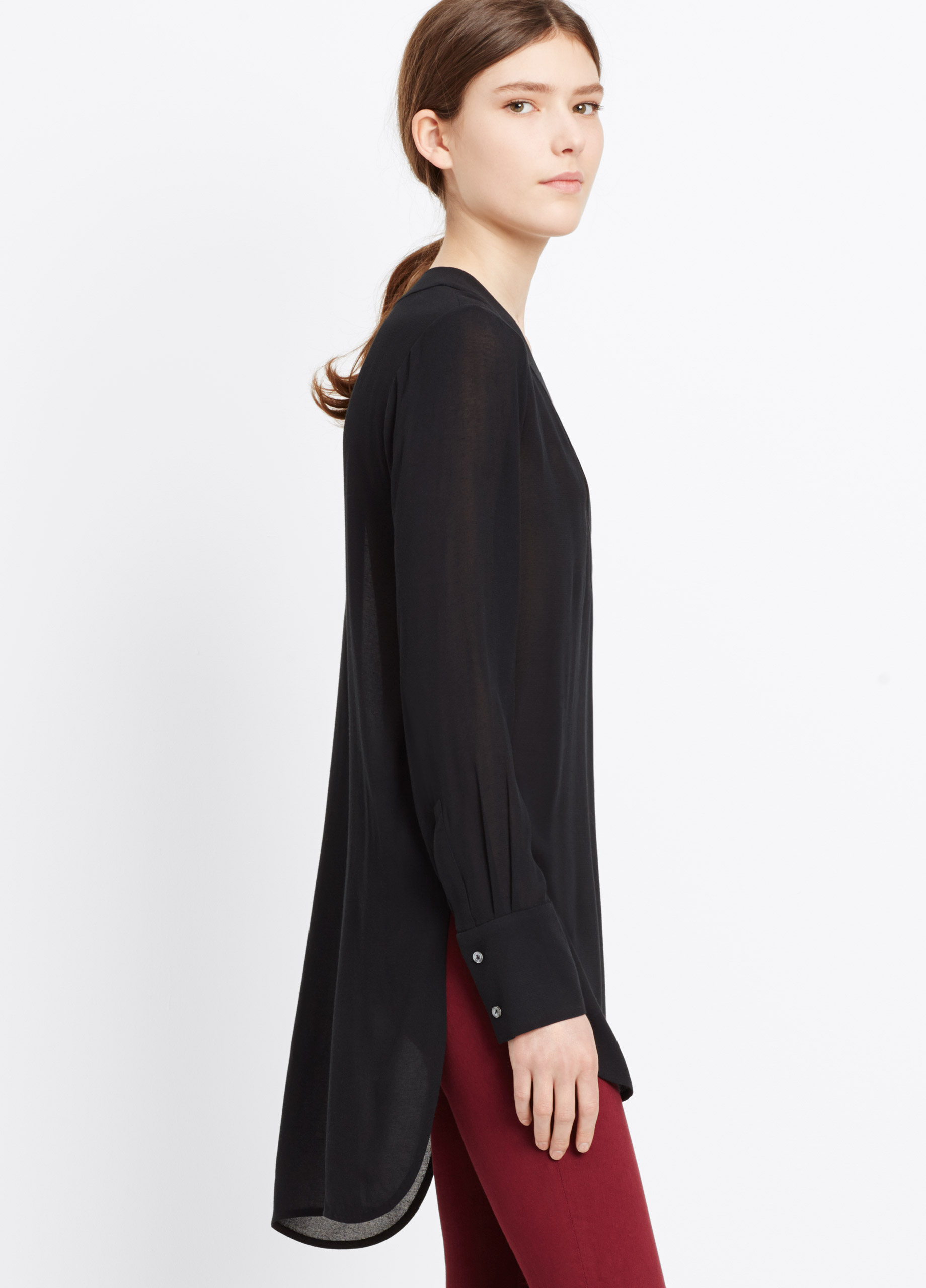 chiffon crepe blouse