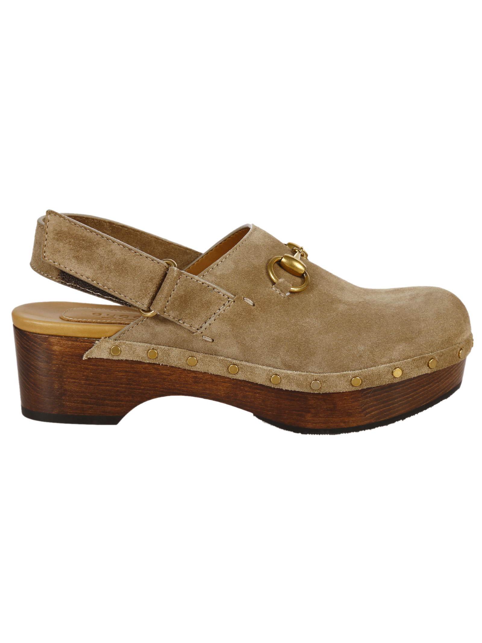 tan suede clogs