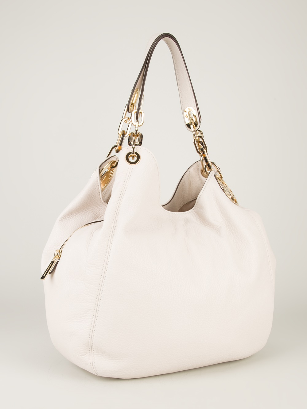 Lyst - Michael kors Slouch Tote Bag in White