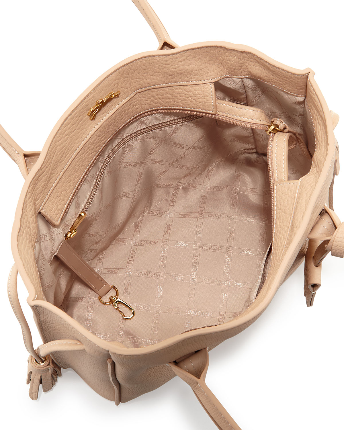 Longchamp Penelope Small Tote Bag in Natural Lyst