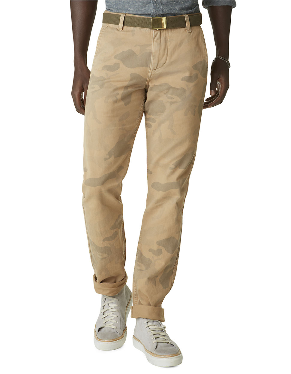 Lyst - Dockers D1 Camo Print Slim Alpha Pants in Brown for Men