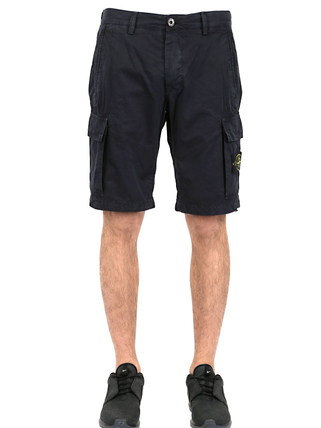 black stone island cargos