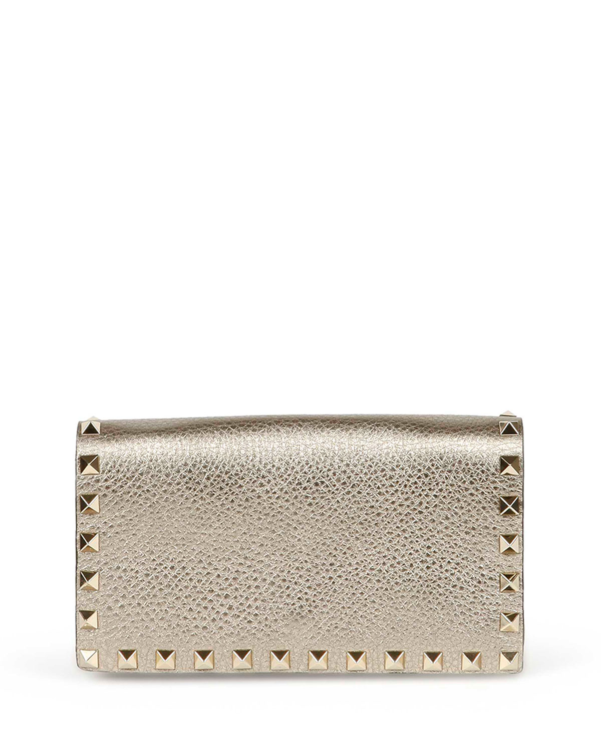 Valentino Rockstud Wallet On A Chain in Gold Lyst