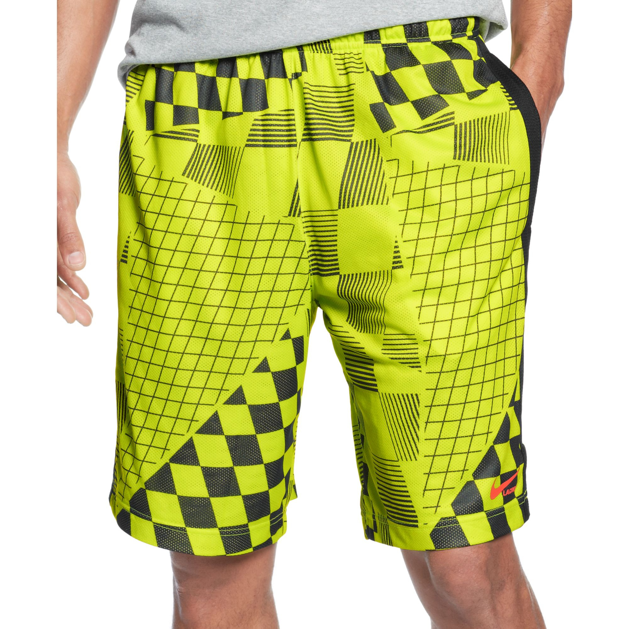 Nike Printed Lacrosse Shorts in Blue for Men Lyst
