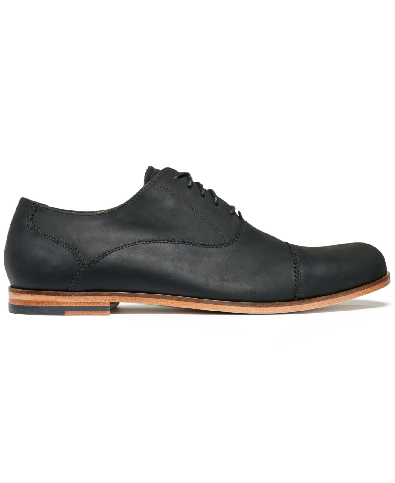 Lyst - Cole Haan Edison Cap-toe Shoes in Black for Men