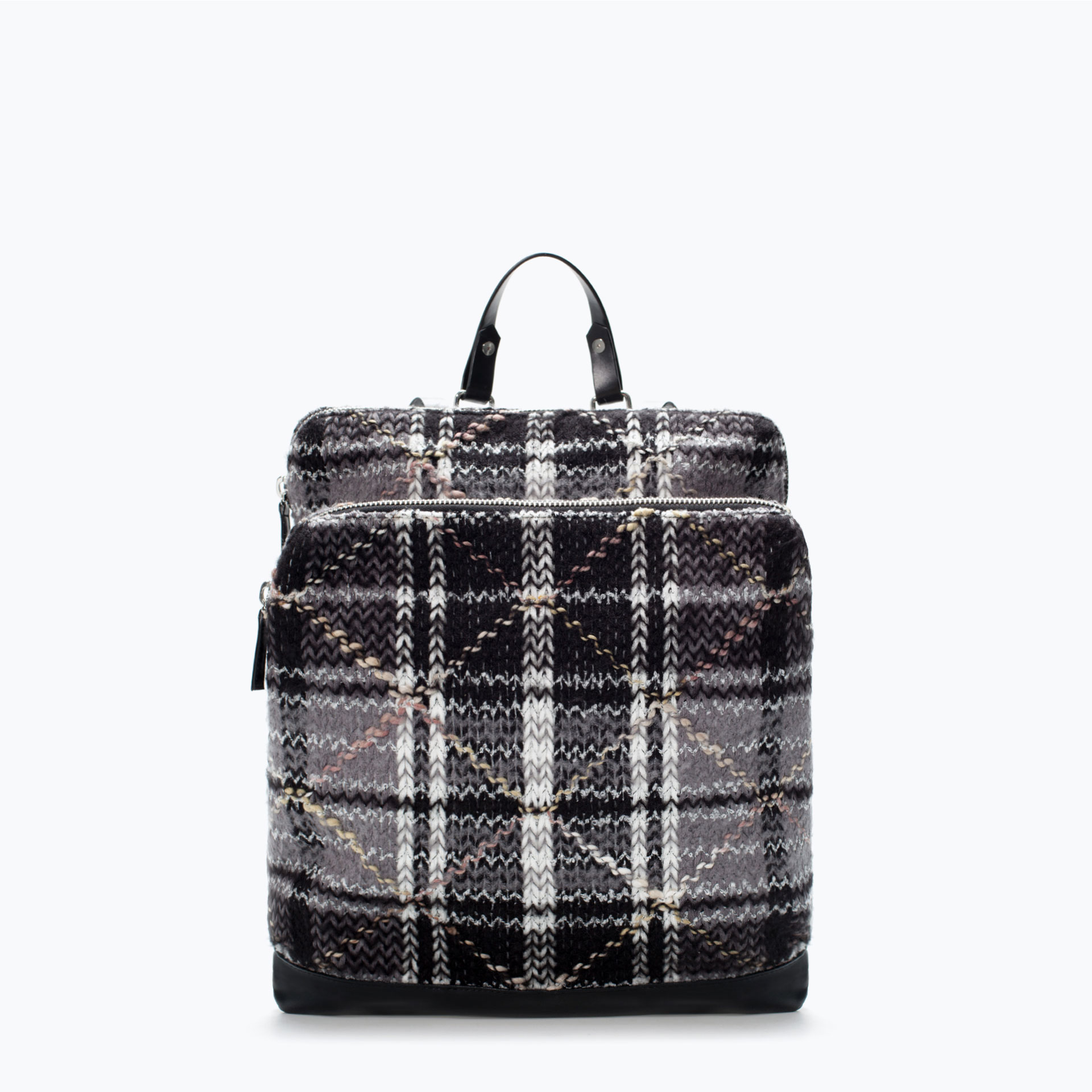 Zara Fabric Backpack in Multicolor (Multicolour) | Lyst  