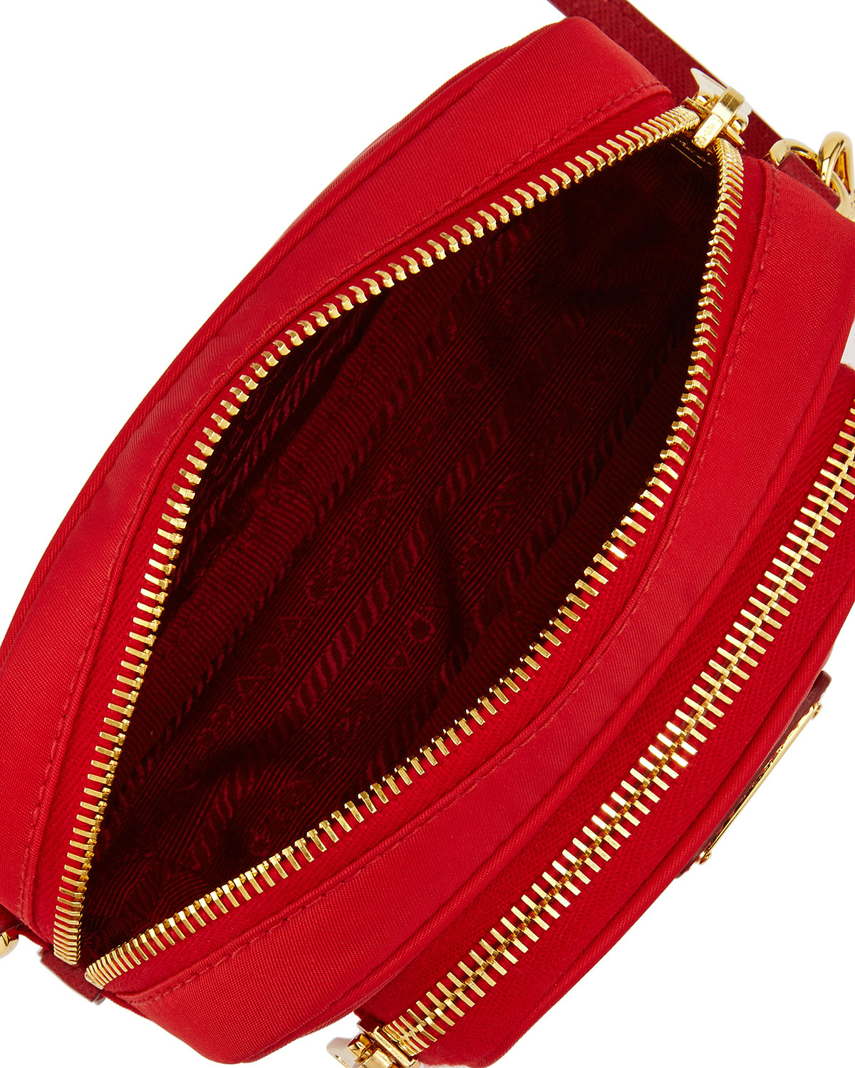 womens prada bag - Prada Tessuto Small Pocket Crossbody Bag in Red | Lyst