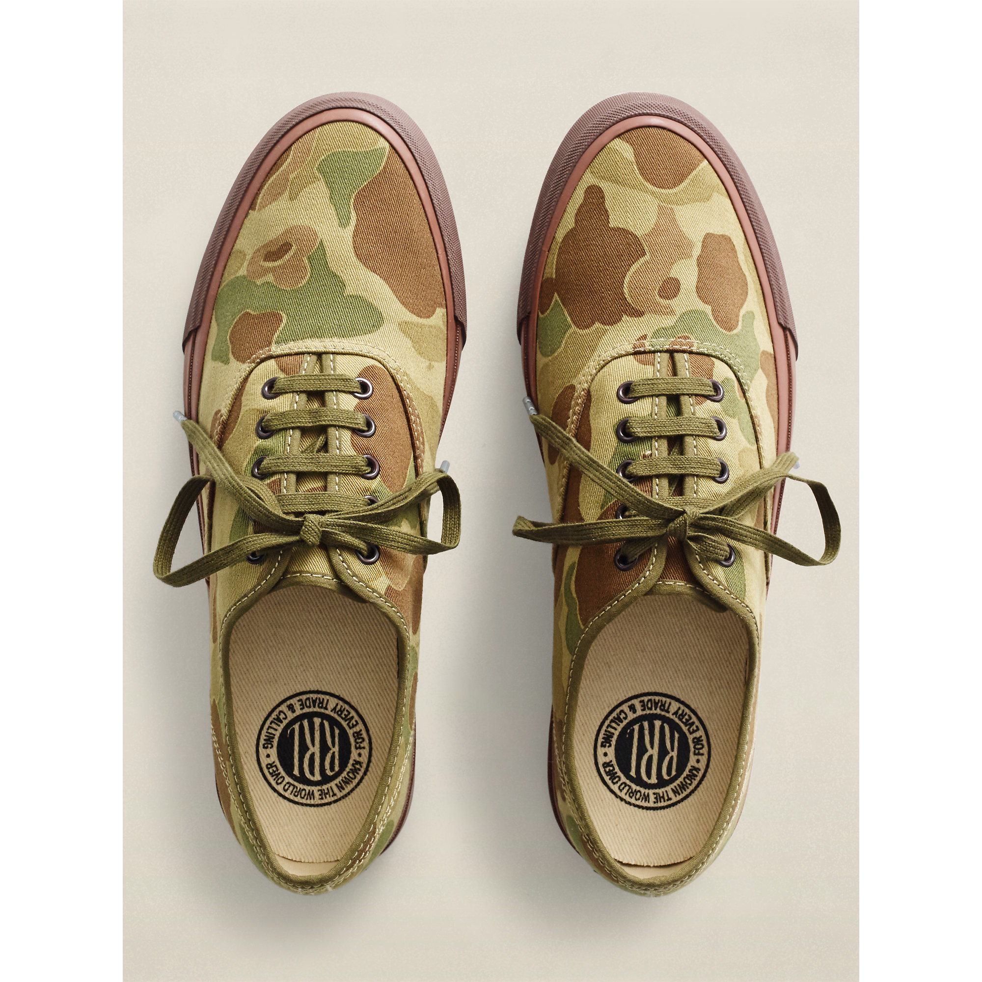 rrl canvas sneaker