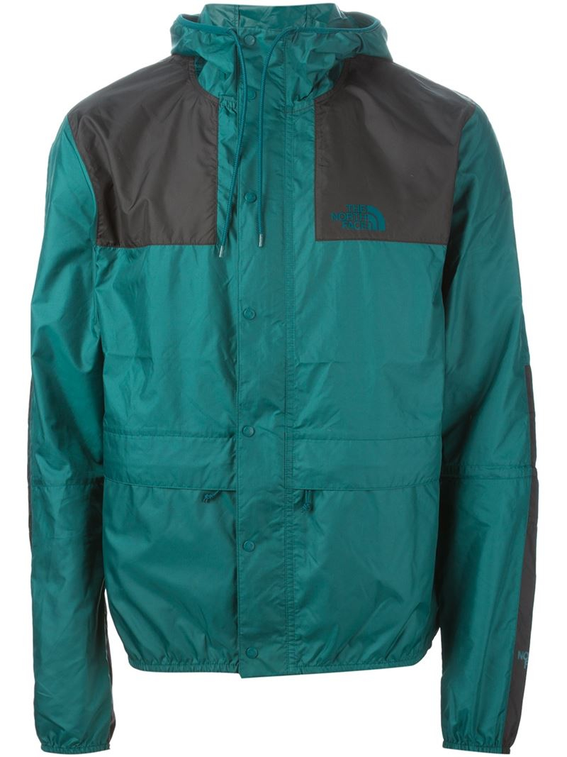 north face hooded windbreaker