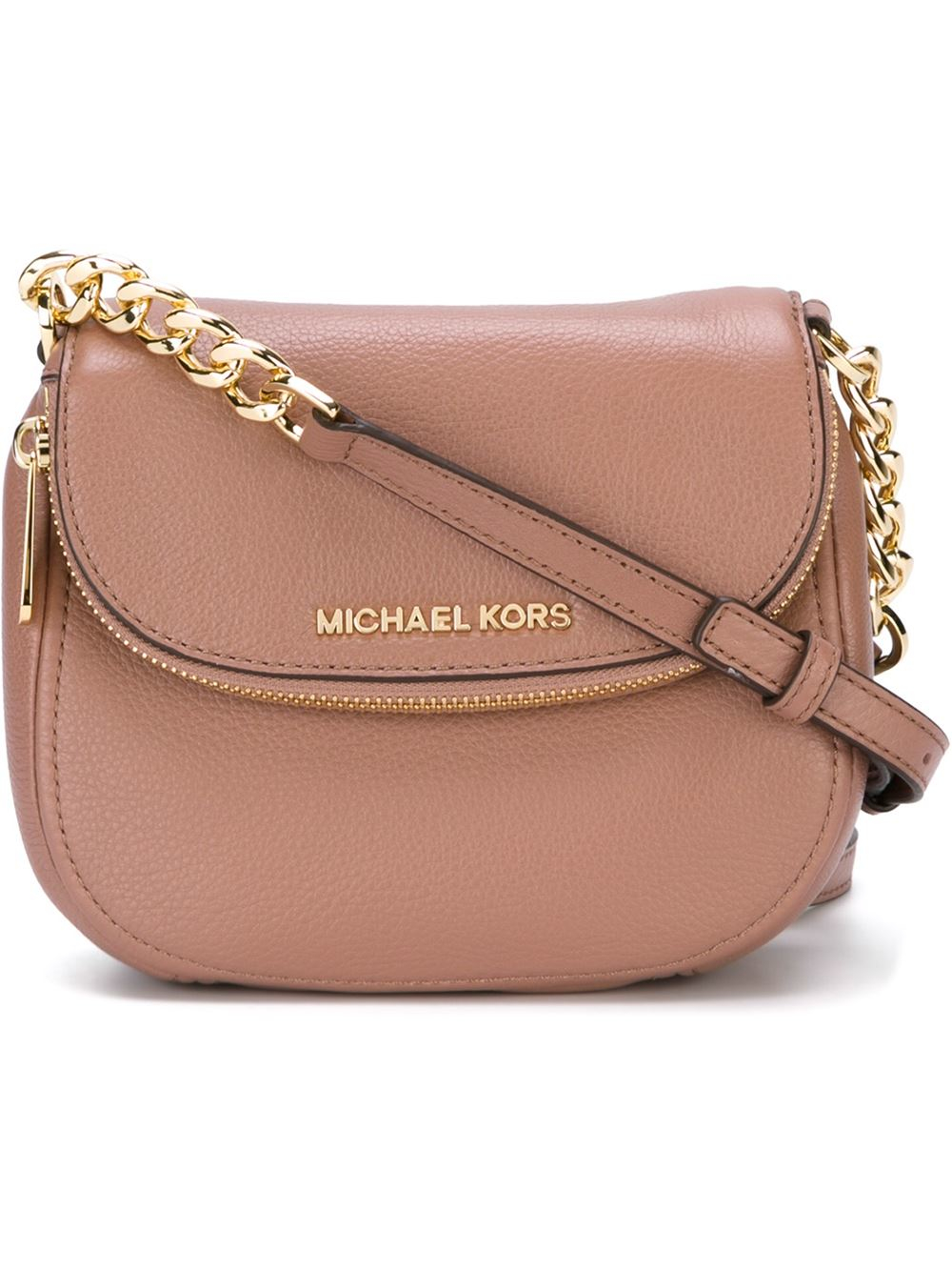 Lyst Michael Kors Bedford Crossbody Bag In Pink Gallery