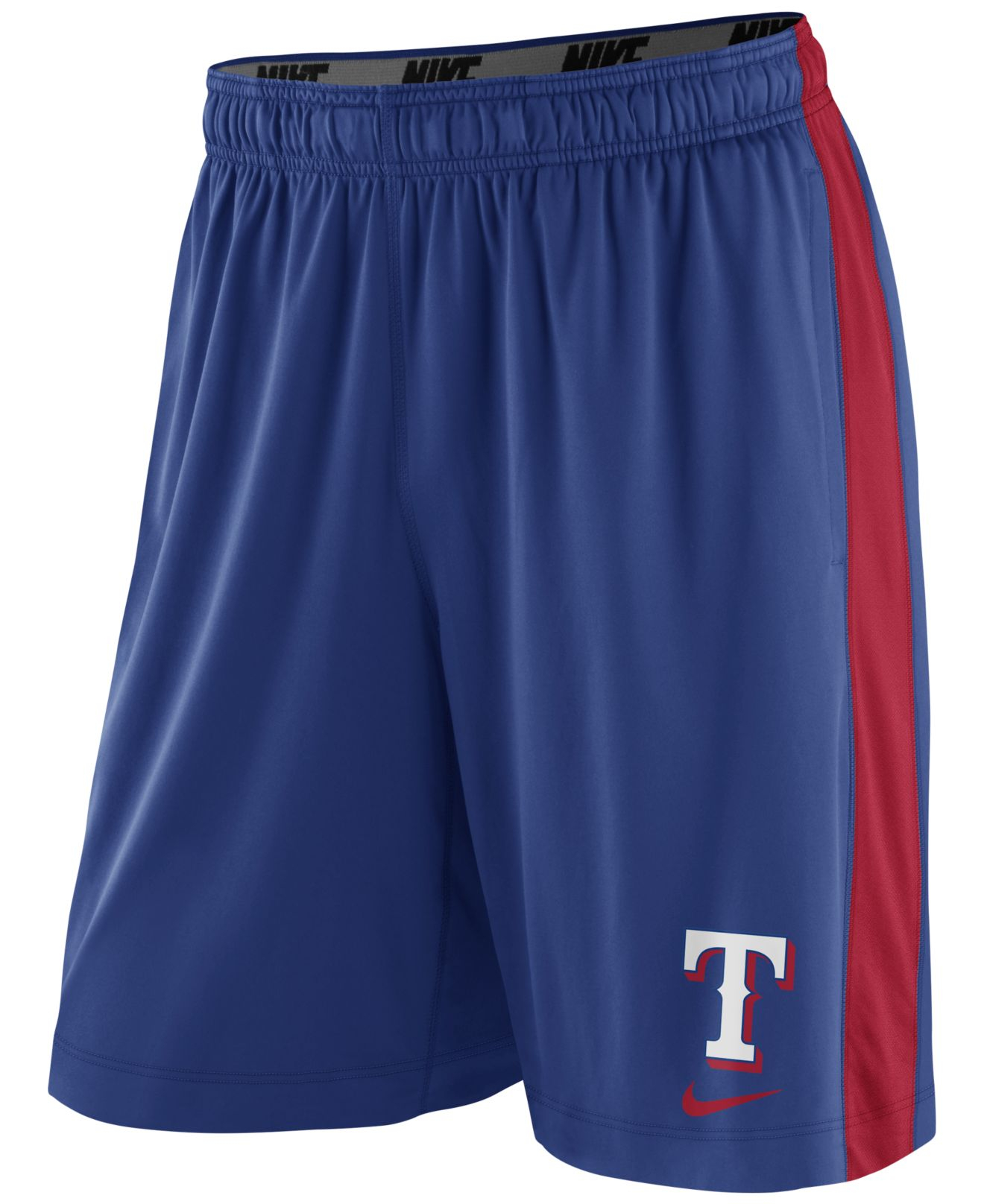 Lyst - Nike Men's Texas Rangers Fly Dri-fit Shorts in Blue for Men