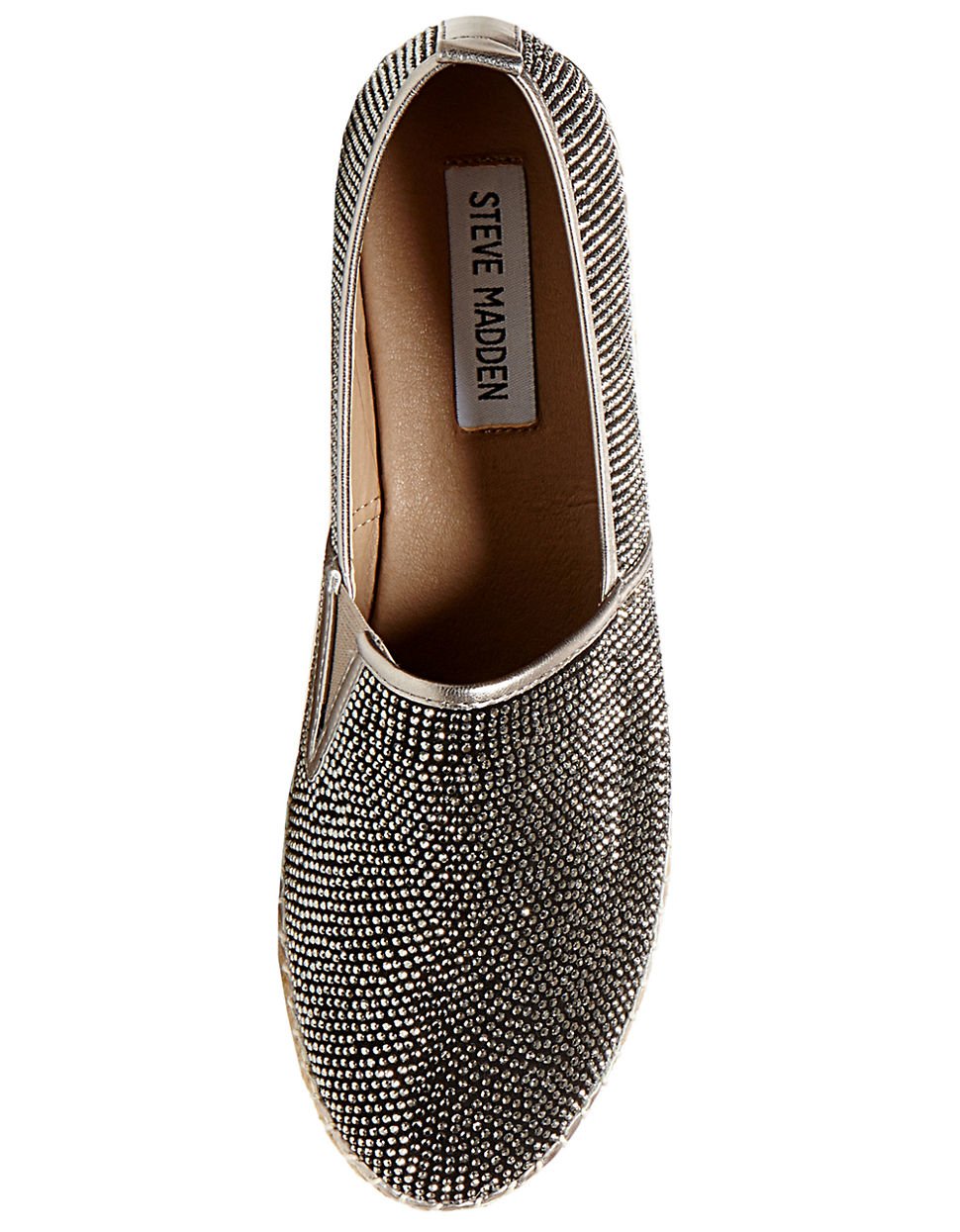 slip on rhinestone sneakers
