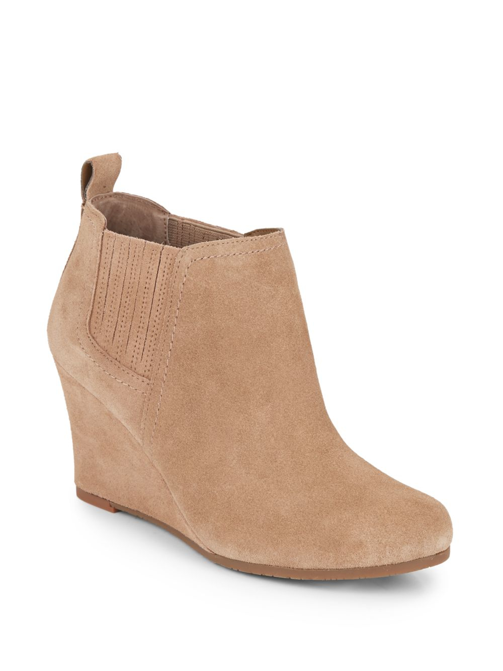 Dolce Vita Jentry Open Back Booties in Nude (Natural) - Lyst