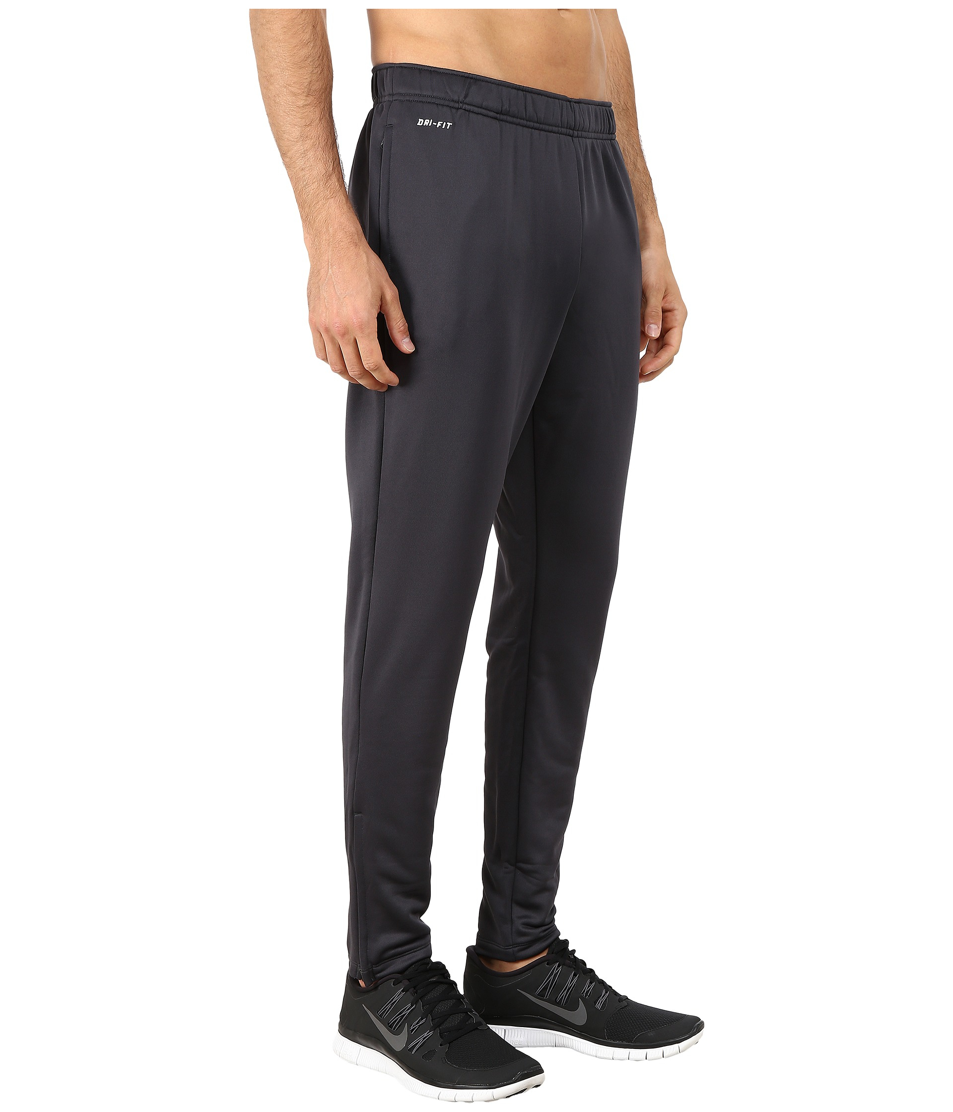 nike gray track pants