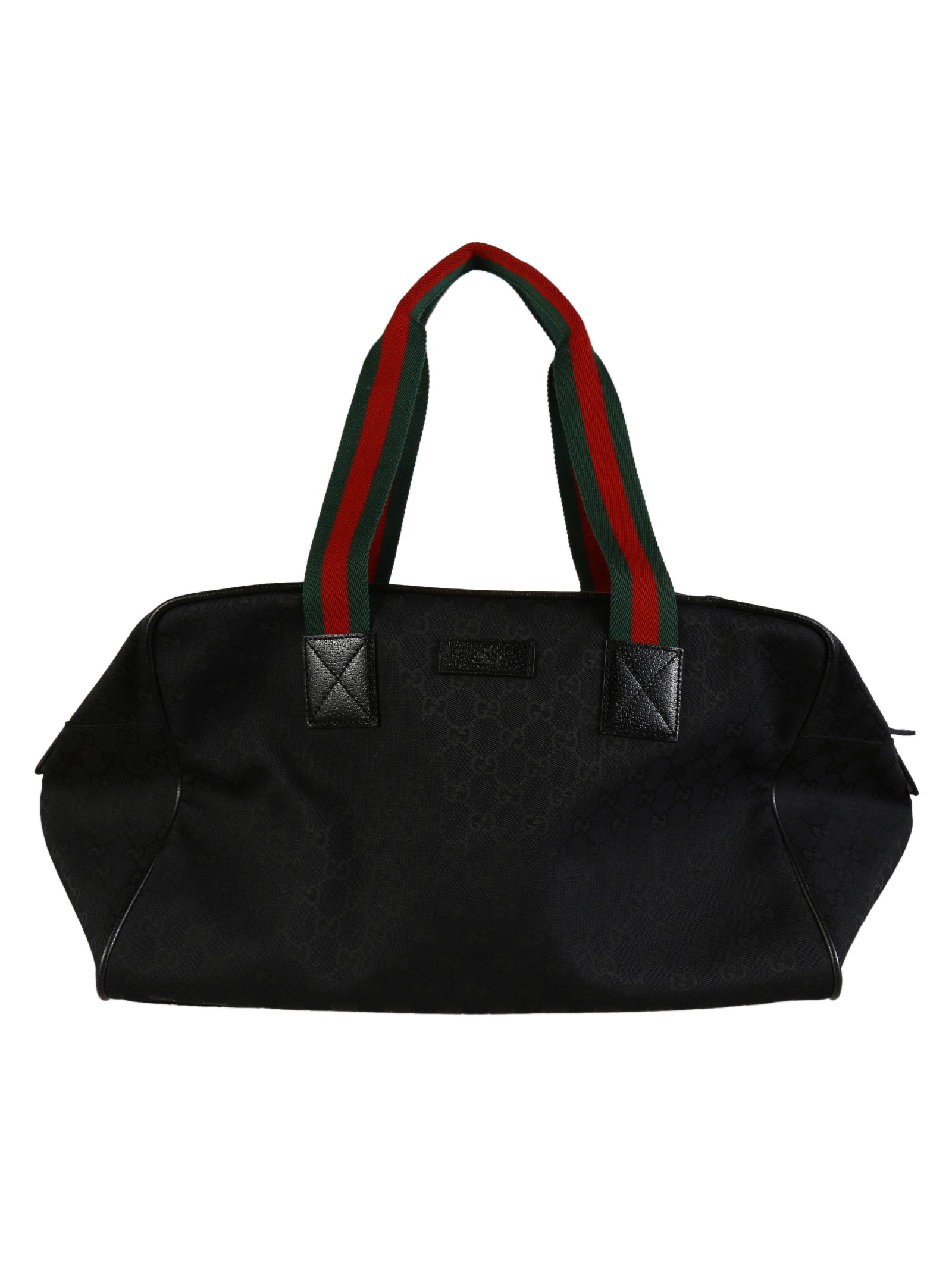 Gucci Original Gg Canvas Carry On Small Duffle Bag in Black for Men | Lyst