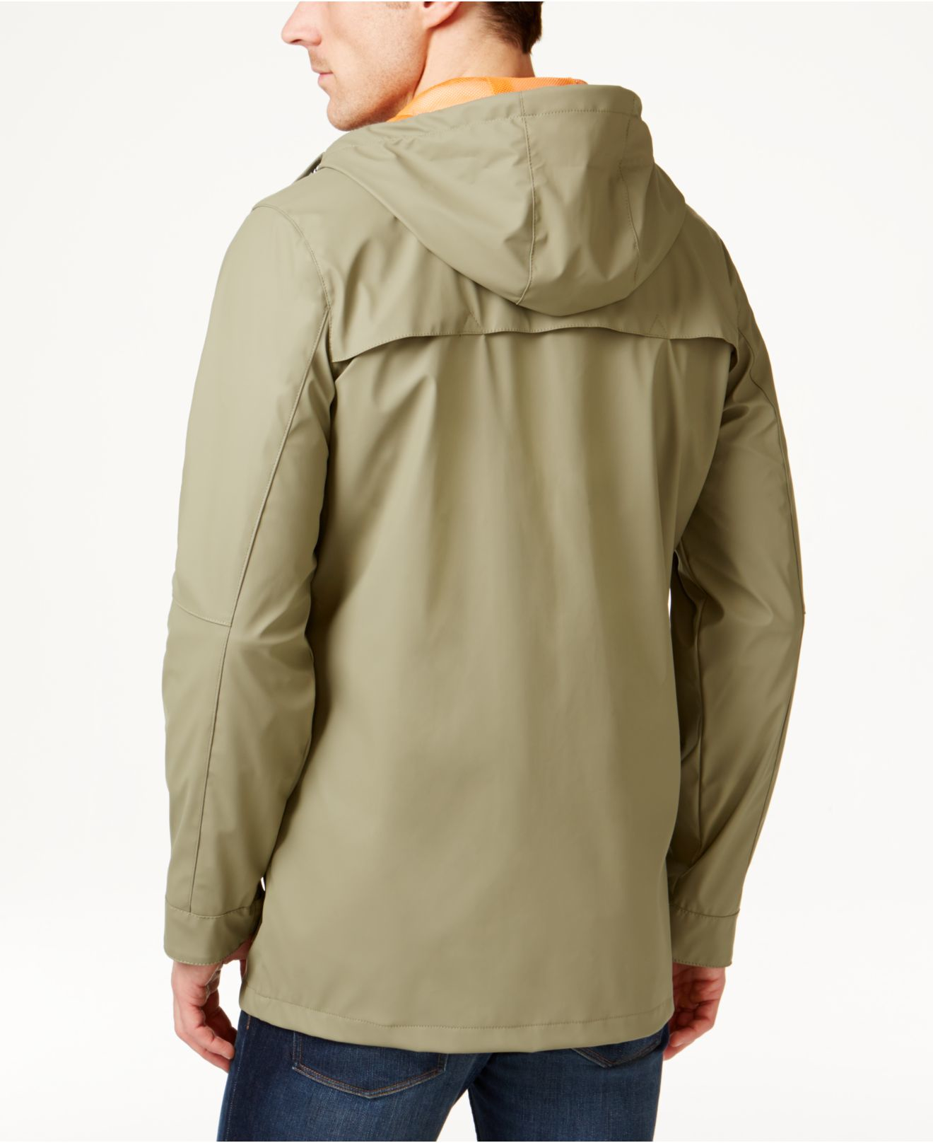 Lyst Izod Men's Hooded Boating Jacket in Green for Men